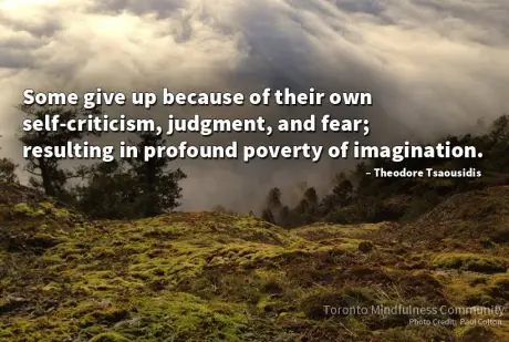 Self-Criticism and Poverty of Imagination