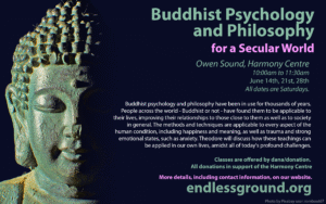 Buddhist Psychology and Philosophy for a Secular World (June 2025)