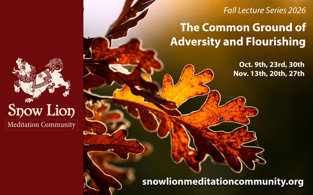 The Common Ground of Adversity and Flourishing (October-November 2026)